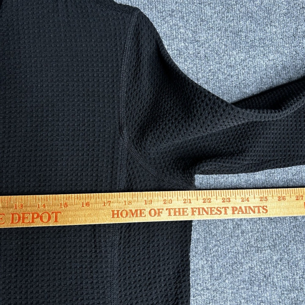 Eileen Fisher Waffle Knit Cardigan Jacket Size Xl Black - Picture 5 of 7